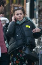HELENA BONHAM CARTER and Rye Dag Holmboe Out in London 04/01/2019