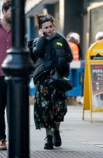 HELENA BONHAM CARTER and Rye Dag Holmboe Out in London 04/01/2019