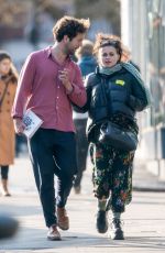 HELENA BONHAM CARTER and Rye Dag Holmboe Out in London 04/01/2019