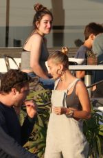 HIALEY BIEBER Out for Frozen Yogurt in Laguna Beach 03/31/2019