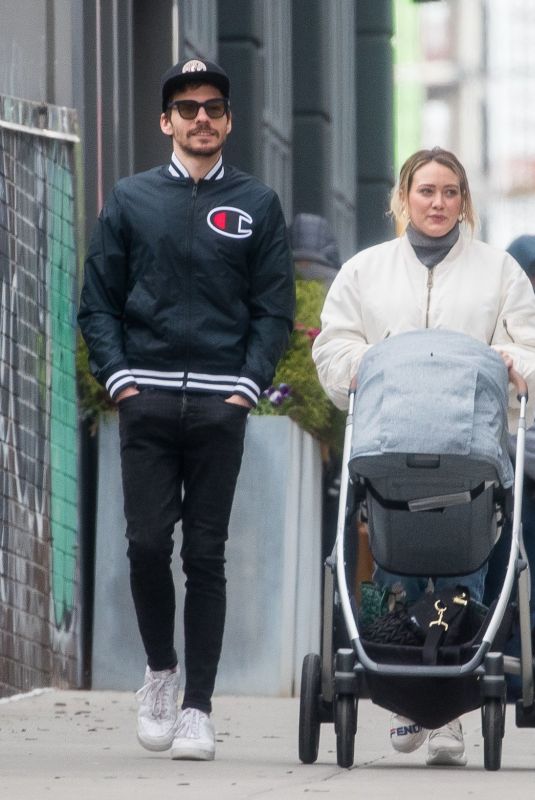 HILARY DUFF and Matthew Koma Out in New York 04/29/2019