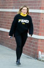 HILARY DUFF and MOLLY BERNARD on the Set of Younger in Williamsburg 04/04/2019