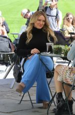 HILARY DUFF on the Set of Younger in New York 04/24/2019