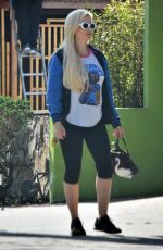 HOLLY MADISON Heading to a Gym in Studio City 04/22/2019
