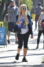 HOLLY MADISON Heading to a Gym in Studio City 04/22/2019