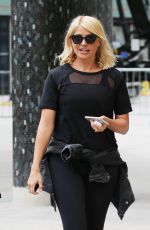 HOLLY WILLOGHBY Leaves ITV Studios in London 04/23/2019