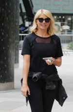 HOLLY WILLOGHBY Leaves ITV Studios in London 04/23/2019