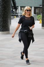 HOLLY WILLOGHBY Leaves ITV Studios in London 04/23/2019