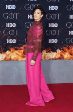 INDIRA VARMA at Game of Thrones Final Season Premiere in New York 04/03/2019
