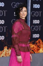 INDIRA VARMA at Game of Thrones Final Season Premiere in New York 04/03/2019