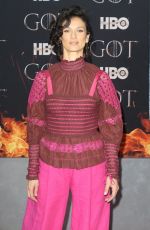 INDIRA VARMA at Game of Thrones Final Season Premiere in New York 04/03/2019