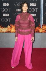 INDIRA VARMA at Game of Thrones Final Season Premiere in New York 04/03/2019