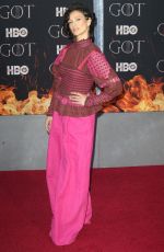 INDIRA VARMA at Game of Thrones Final Season Premiere in New York 04/03/2019