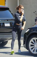 IRINA SHAYK Leaves a Gym in Beverly Hills 04/18/2019