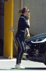 IRINA SHAYK Working Out in Los Angeles 04/21/2019