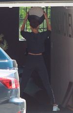 IRINA SHAYK Working Out in Los Angeles 04/21/2019