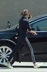 IRINA SHAYK Working Out in Los Angeles 04/21/2019