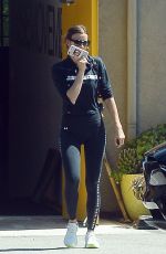 IRINA SHAYK Working Out in Los Angeles 04/21/2019