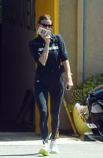 IRINA SHAYK Working Out in Los Angeles 04/21/2019