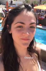 ISABELLE FUHRMAN in Bikini at a Party - Instagram Picture 03/31/2019