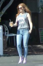 ISLA FISHER at Fred Segal in West Hollywood 04/17/2019