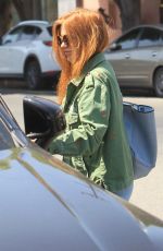 ISLA FISHER in Denim Out and About in Los Angeles 04/25/2019