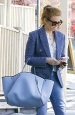 ISLA FISHER Out Shopping in West Hollywood 04/10/2019