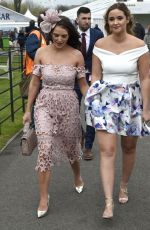JACQUELINE JOSSA and HELEN FLANAGAN at Grand National Ladies Day at Aintree Racecourse 04/05/2019