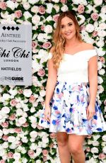 JACQUELINE JOSSA and HELEN FLANAGAN at Grand National Ladies Day at Aintree Racecourse 04/05/2019