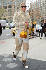 JAIME KING Out in New York 04/11/2019
