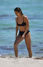 JAMIE CHUNG in Bikini at a Beach in Miami 04/27/2019