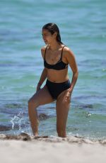 JAMIE CHUNG in Bikini at a Beach in Miami 04/27/2019
