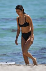 JAMIE CHUNG in Bikini at a Beach in Miami 04/27/2019