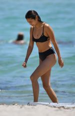 JAMIE CHUNG in Bikini at a Beach in Miami 04/27/2019