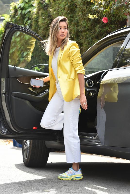 JAMIE CHUNG Out and About in Beverly Hills 04/07/2019