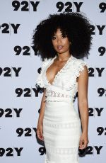 JAZ SINCLAIR at Chilling Adventures of Sabrina Cast at 92Y in New York 04/04/2019