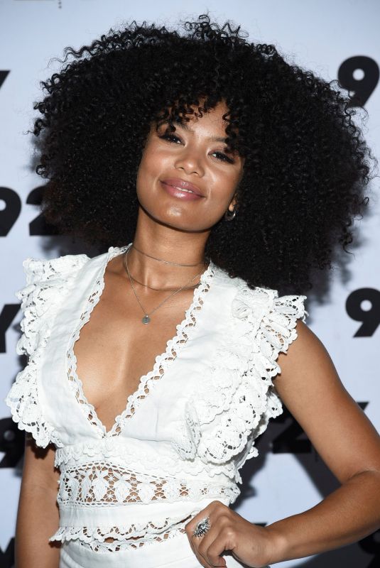 JAZ SINCLAIR at Chilling Adventures of Sabrina Cast at 92Y in New York 04/04/2019