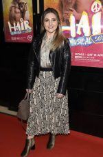 JAZMINE FRANKS at Hair the Musical Opening Night in Manchester 04/09/2019