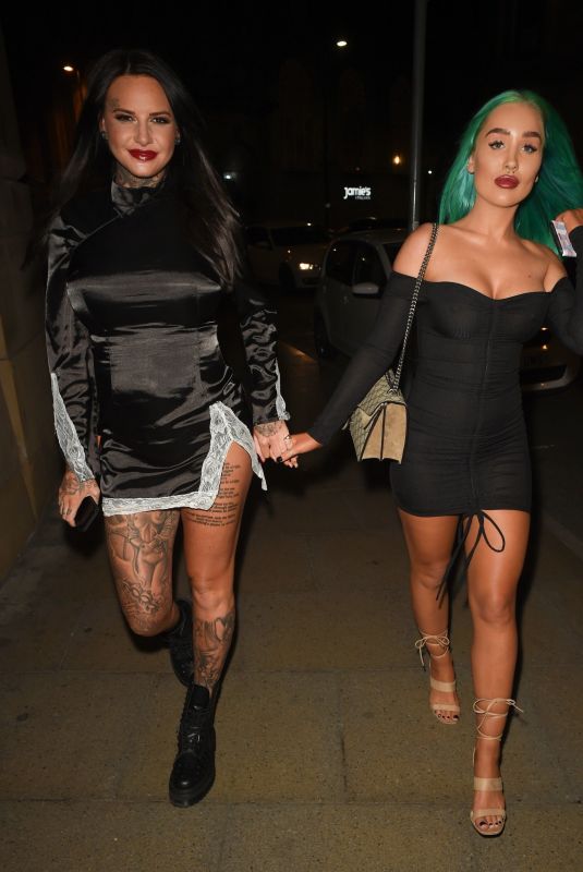 JEMMA LUCY and HELEN BRIGGS Neight Out in Manchester 04/20/2019
