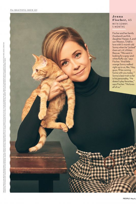 JENNA FISCHER in People Magazine, May 2019