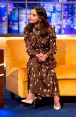 JENNA LOUISE COLEMAN at Jonathan Ross Show in London 04/06/2019