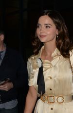 JENNA-LOUISE COLEMAN Leaves Ham Yard Hotel in London 04/23/2019