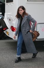 JENNA LOUISE COLEMAN Leaves Radio 2 in London 04/02/2019