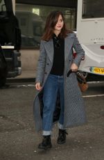 JENNA LOUISE COLEMAN Leaves Radio 2 in London 04/02/2019