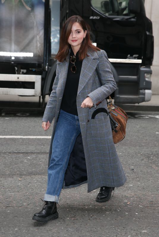 JENNA LOUISE COLEMAN Leaves Radio 2 in London 04/02/2019