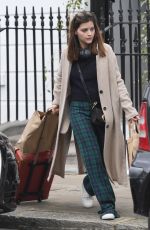 JENNA LOUISE COLEMAN Out and About in London 04/30/2019