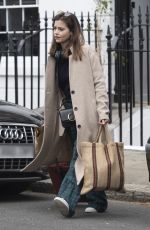 JENNA LOUISE COLEMAN Out and About in London 04/30/2019