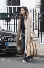 JENNA LOUISE COLEMAN Out and About in London 04/30/2019