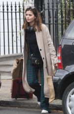 JENNA LOUISE COLEMAN Out and About in London 04/30/2019