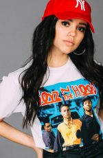 JENNA ORTEGA on the Set of a Photoshoot, April 2019